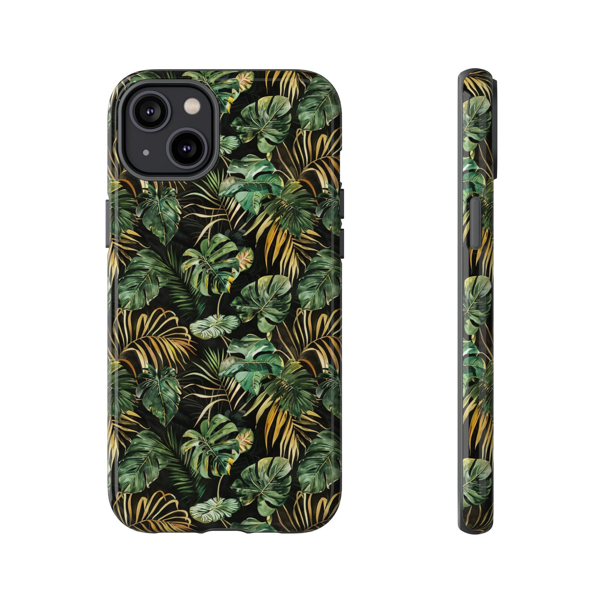 Jungle Pattern Phone Case – Exotic & Lush Design for Your Phone 334