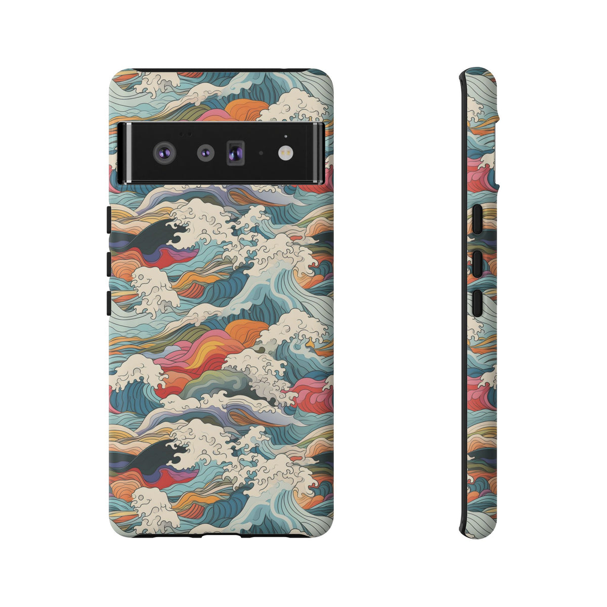 Japanese Waves Phone Case – Embrace Timeless Elegance with Classic Design 2