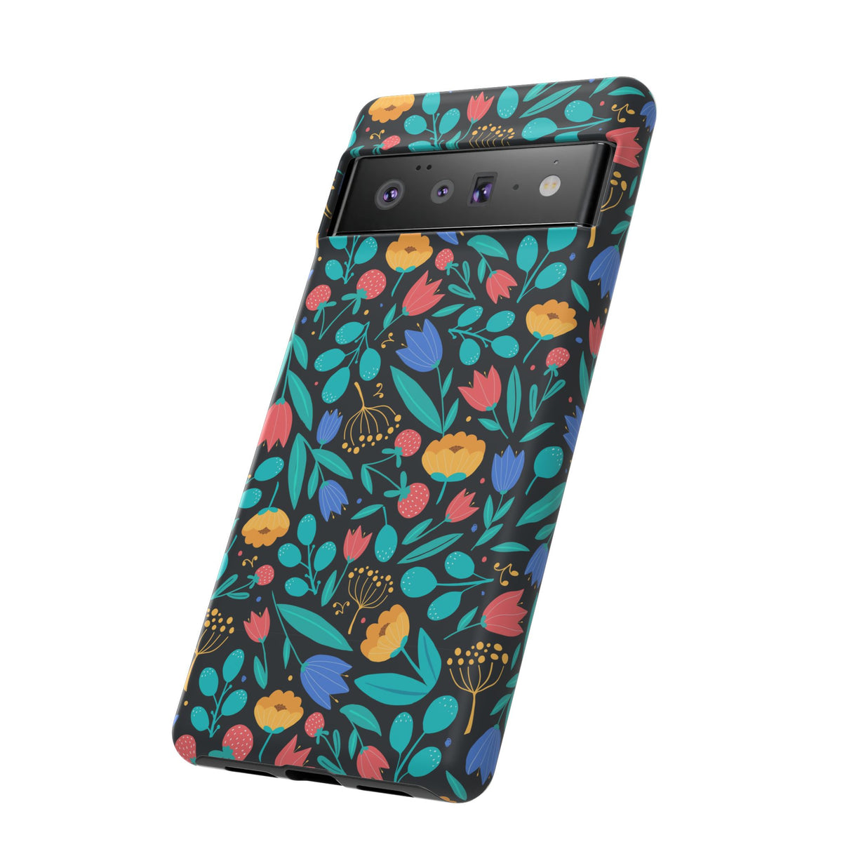 Colorful Little Flower Design Phone Case – Bright and Cheerful Floral Phone Cover