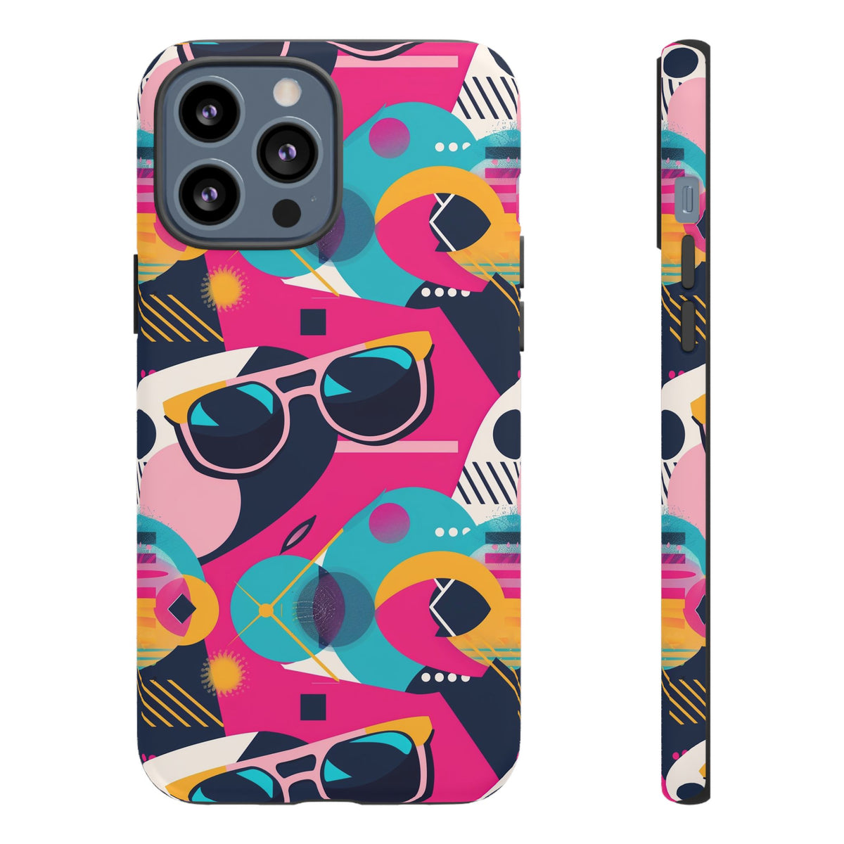 Retro 80s Seamless Phone Case – Vintage Style Meets Modern Protection 171