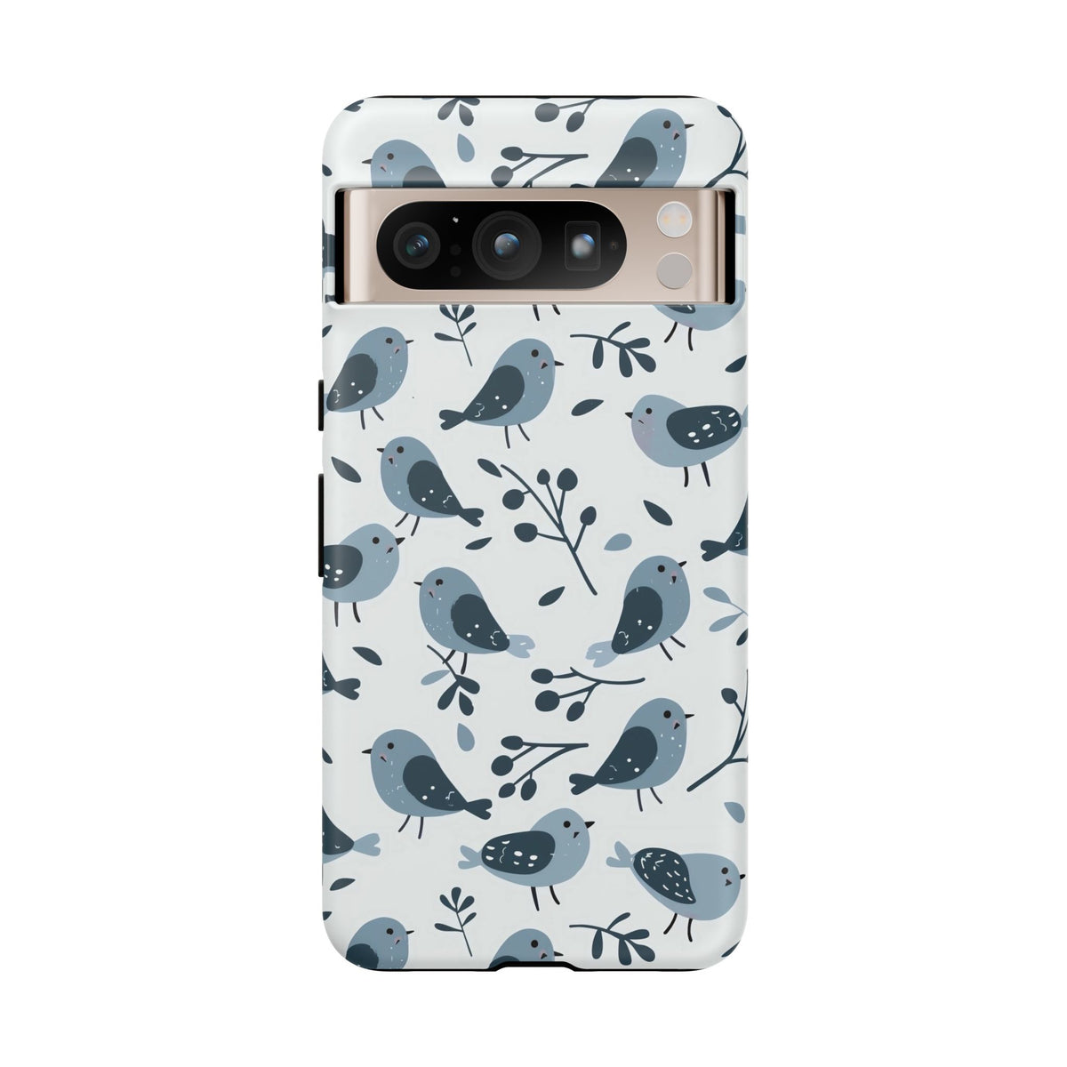 Birds Seamless Pattern Phone Case – Elegant and Timeless Avian Design 10