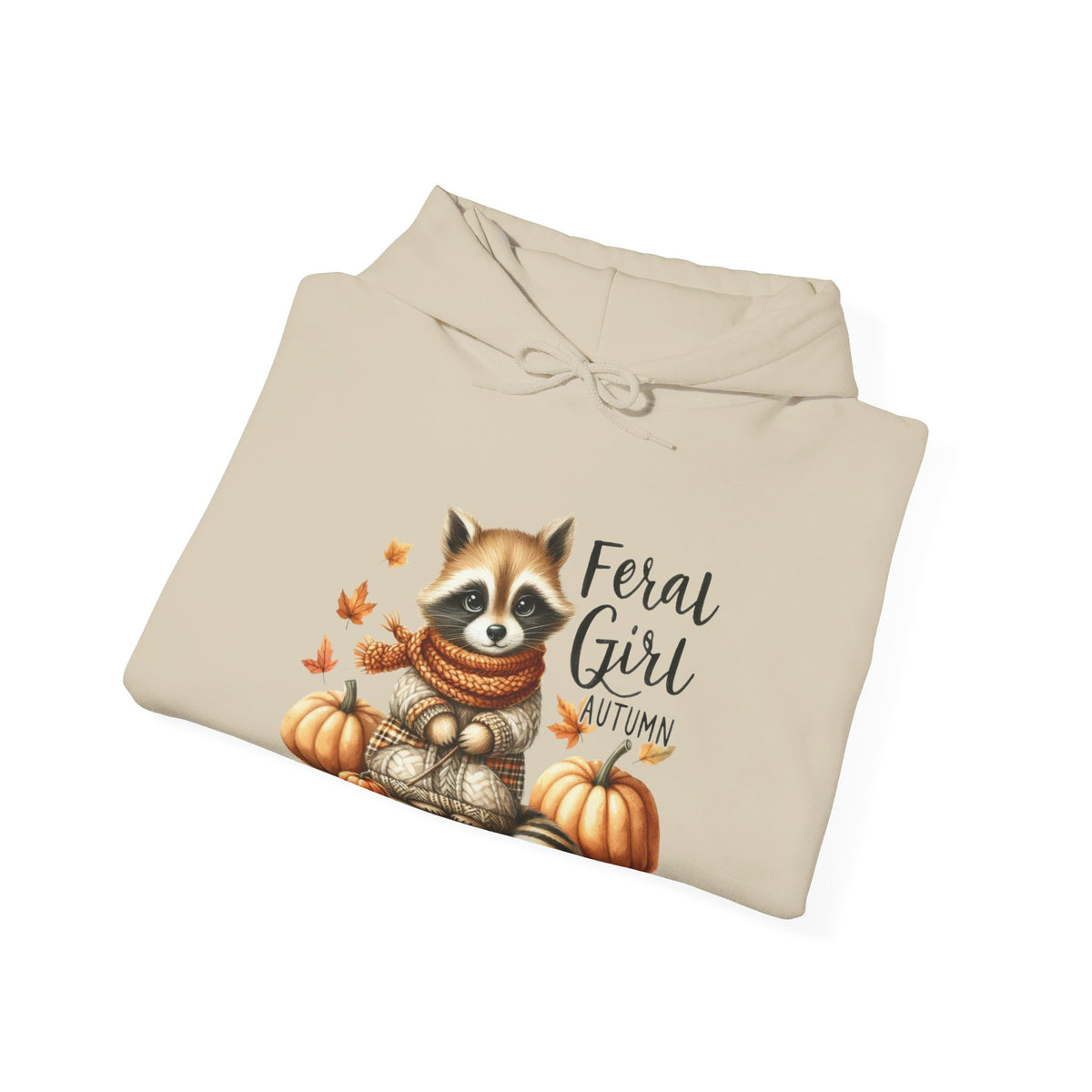 Feral Girl Autumn Unisex Hooded Sweatshirt