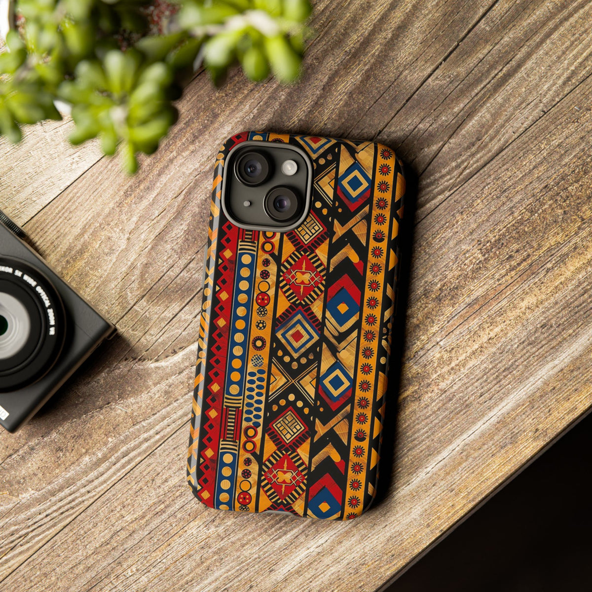 Stylish African Pattern Phone Case – Unique and Vibrant Protection 148