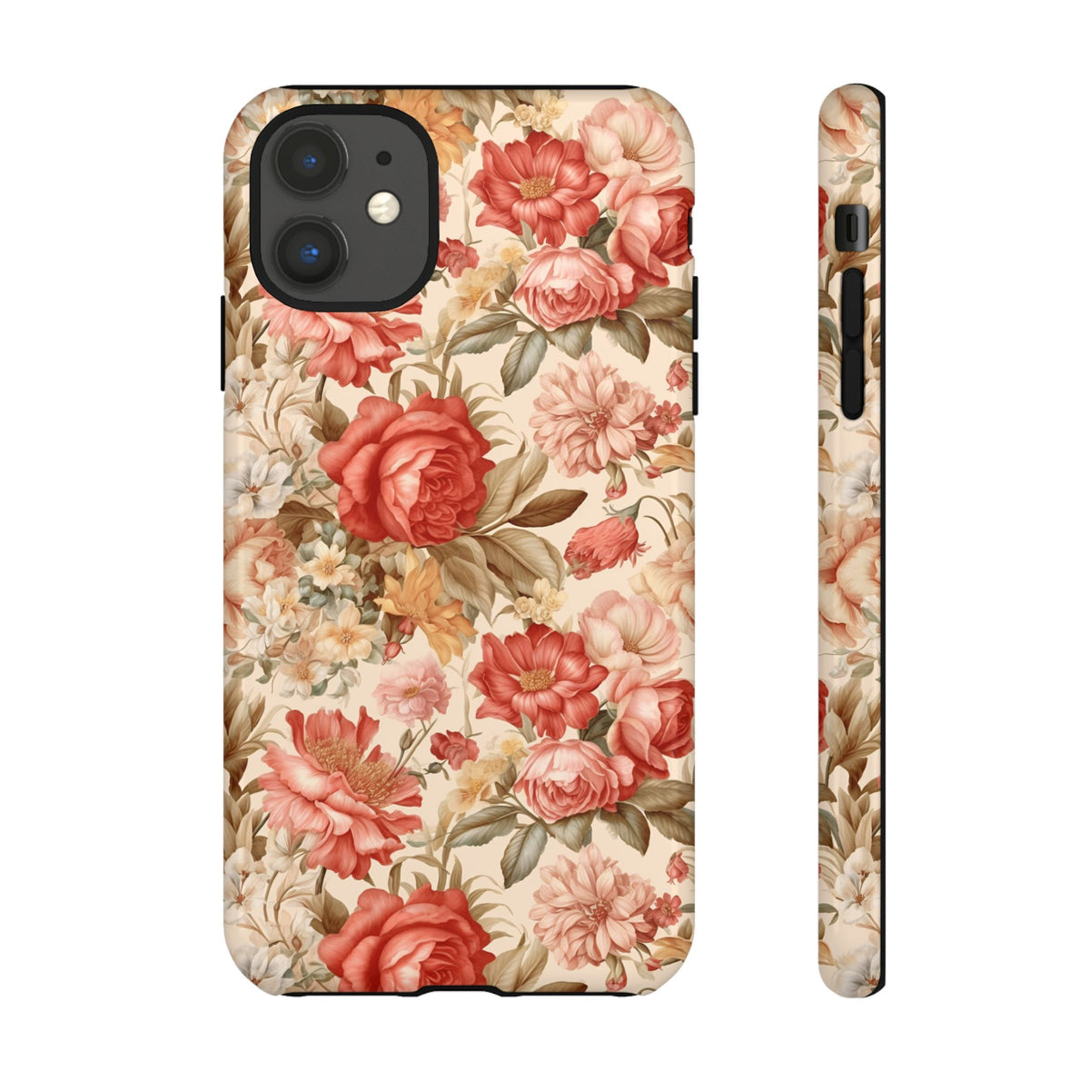 Antique Garden Botanical Phone Case - Vintage Botanical Phone Cover