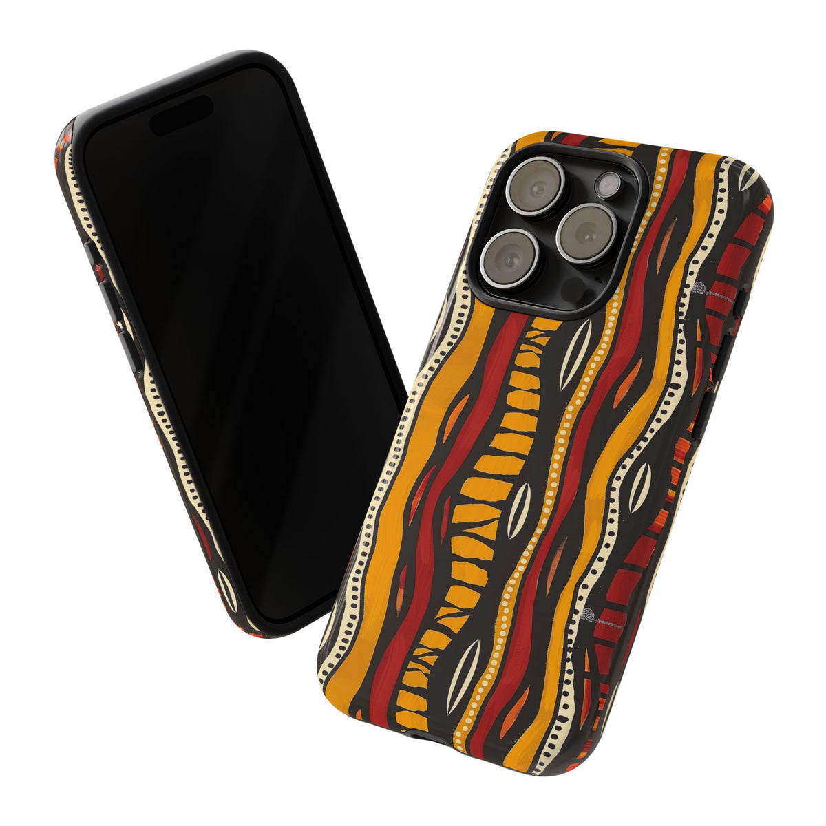 Stylish African Pattern Phone Case – Unique and Vibrant Protection 199