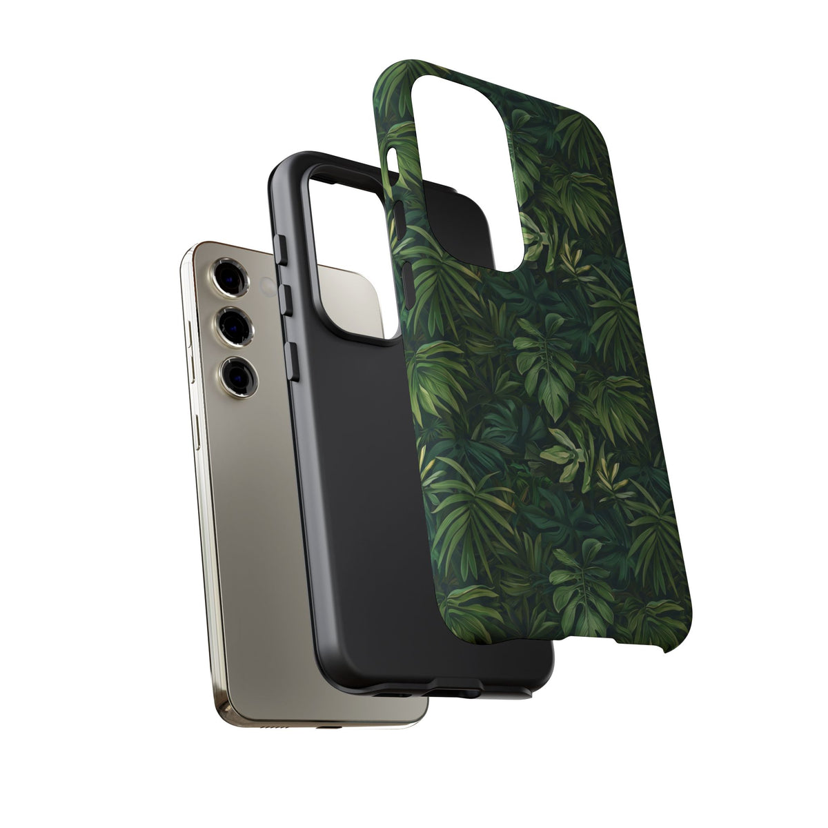 Jungle Pattern Phone Case – Exotic & Lush Design for Your Phone 322