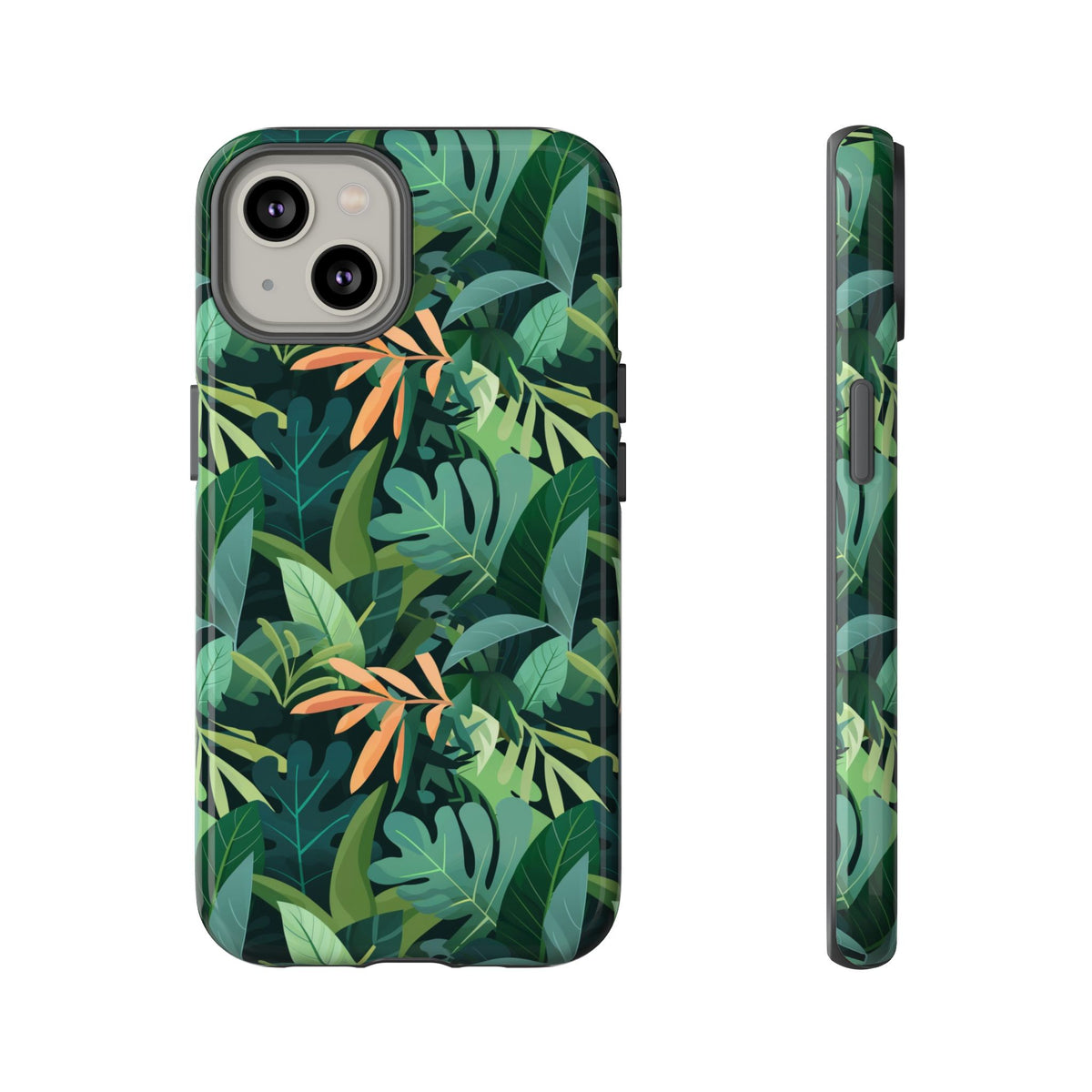 Jungle Pattern Phone Case – Exotic & Lush Design for Your Phone 341