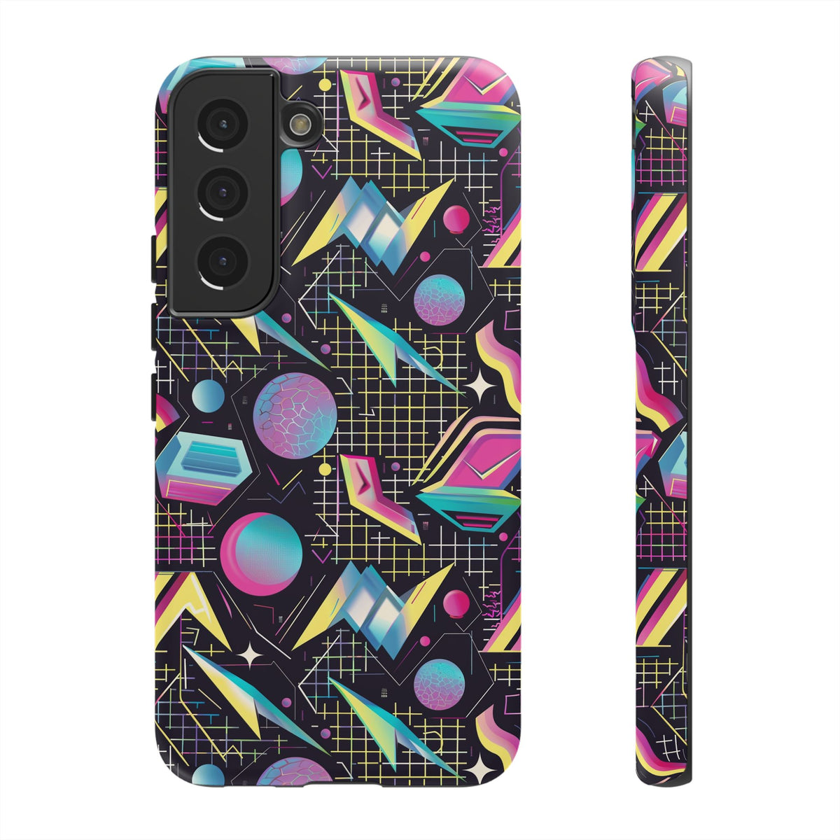 Retro 80s Seamless Phone Case – Vintage Style Meets Modern Protection 086