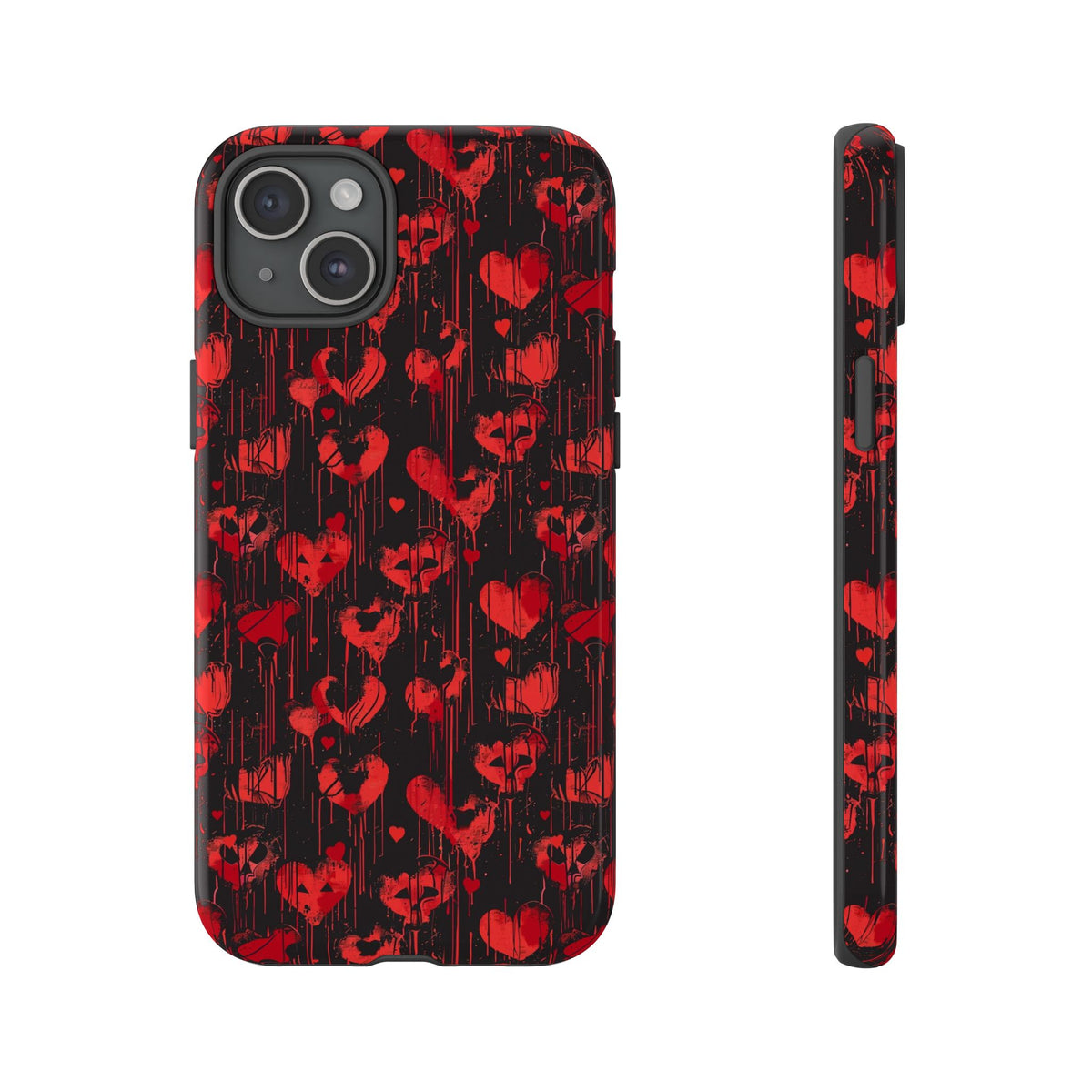 Heart Pattern Phone Case – Stylish & Loving Design for Your Device 825