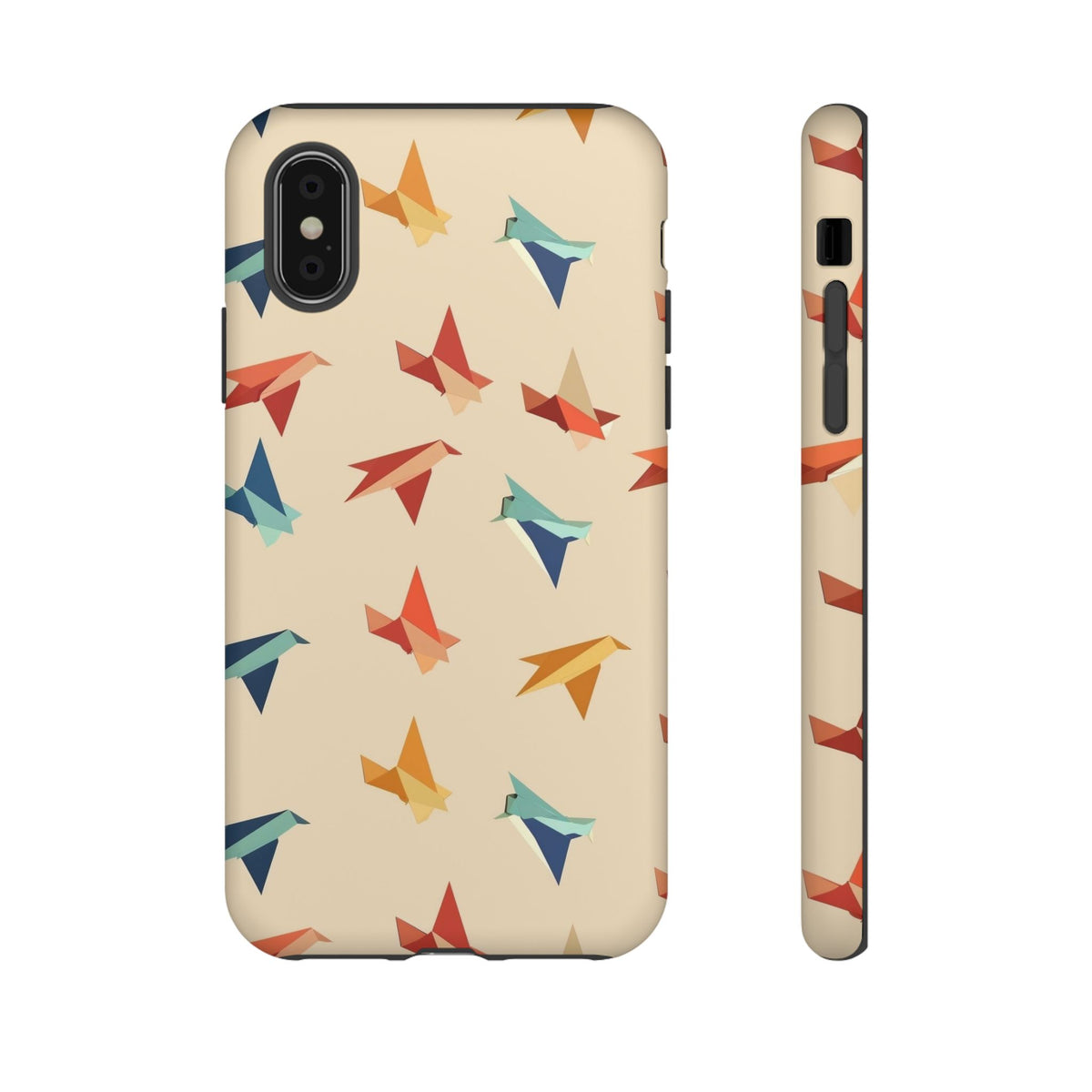 Birds Seamless Pattern Phone Case – Elegant and Timeless Avian Design 4