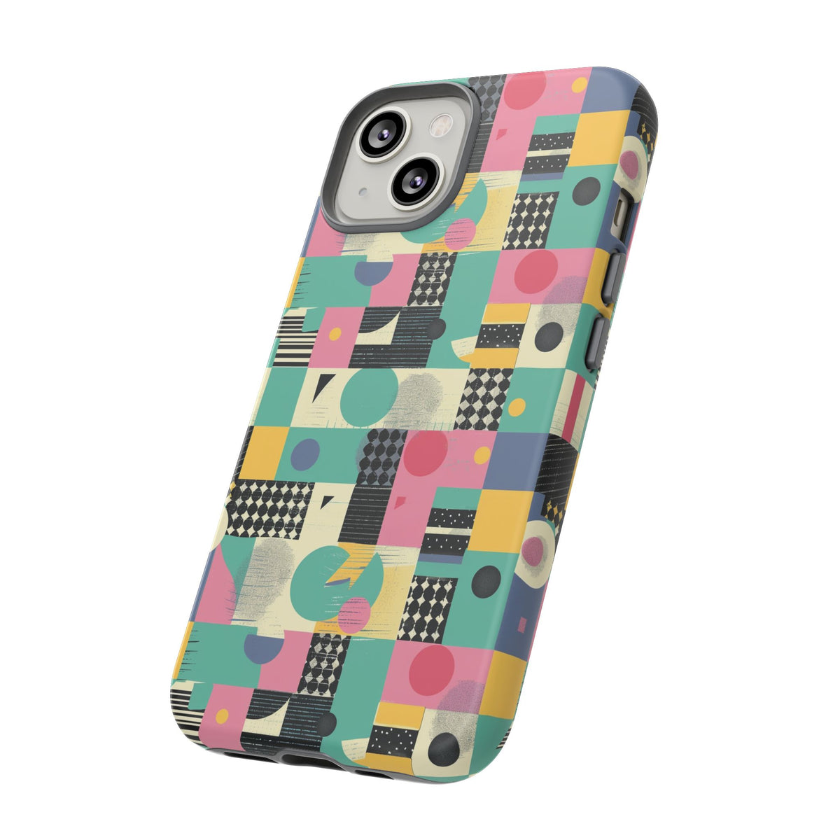 Retro 80s Seamless Phone Case – Vintage Style Meets Modern Protection 289