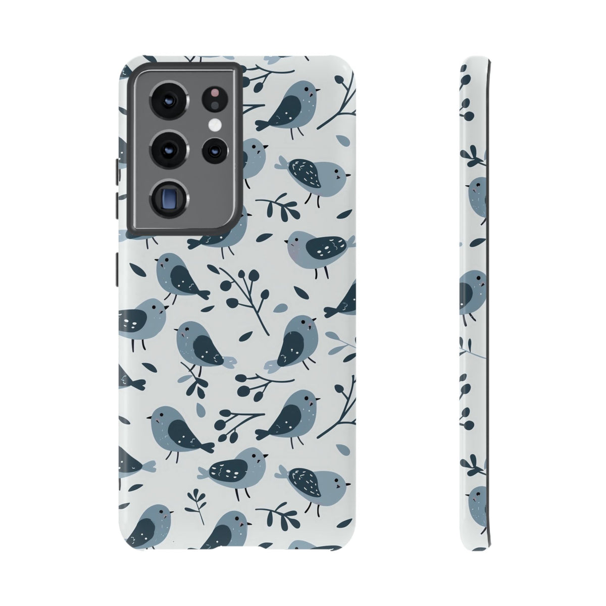 Birds Seamless Pattern Phone Case – Elegant and Timeless Avian Design 10