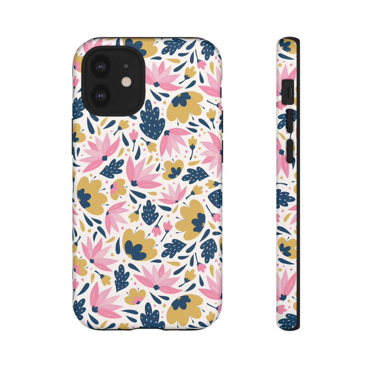 Colorful Little Flower Design Phone Case – Bright and Cheerful Floral Phone Cover 3