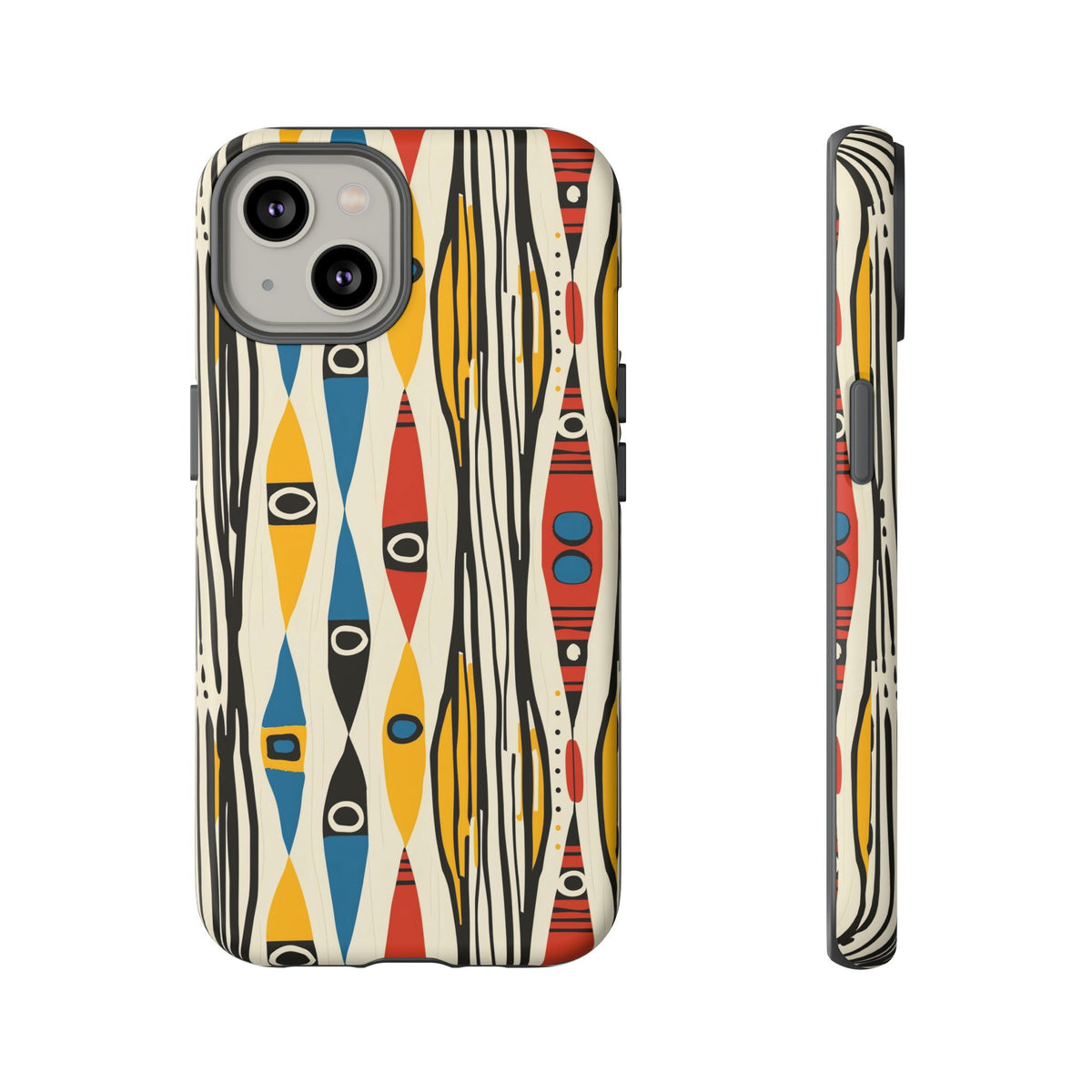 Stylish African Pattern Phone Case – Unique and Vibrant Protection 202