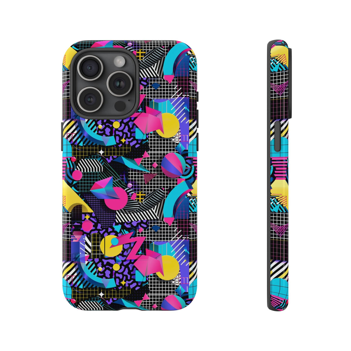 Retro 80s Seamless Phone Case – Vintage Style Meets Modern Protection 175