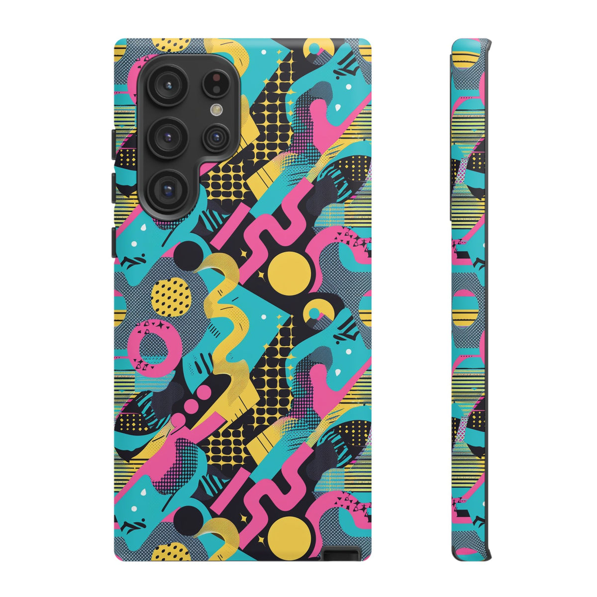 Retro 80s Seamless Phone Case – Vintage Style Meets Modern Protection 138