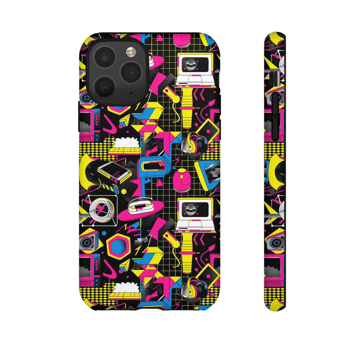 Retro 80s Seamless Phone Case – Vintage Style Meets Modern Protection 149