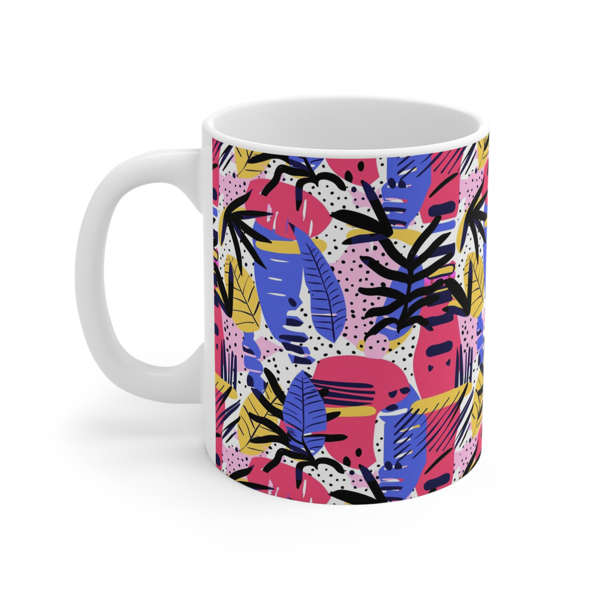 90s Retro Coffee Mug - Full Wrap Design 525