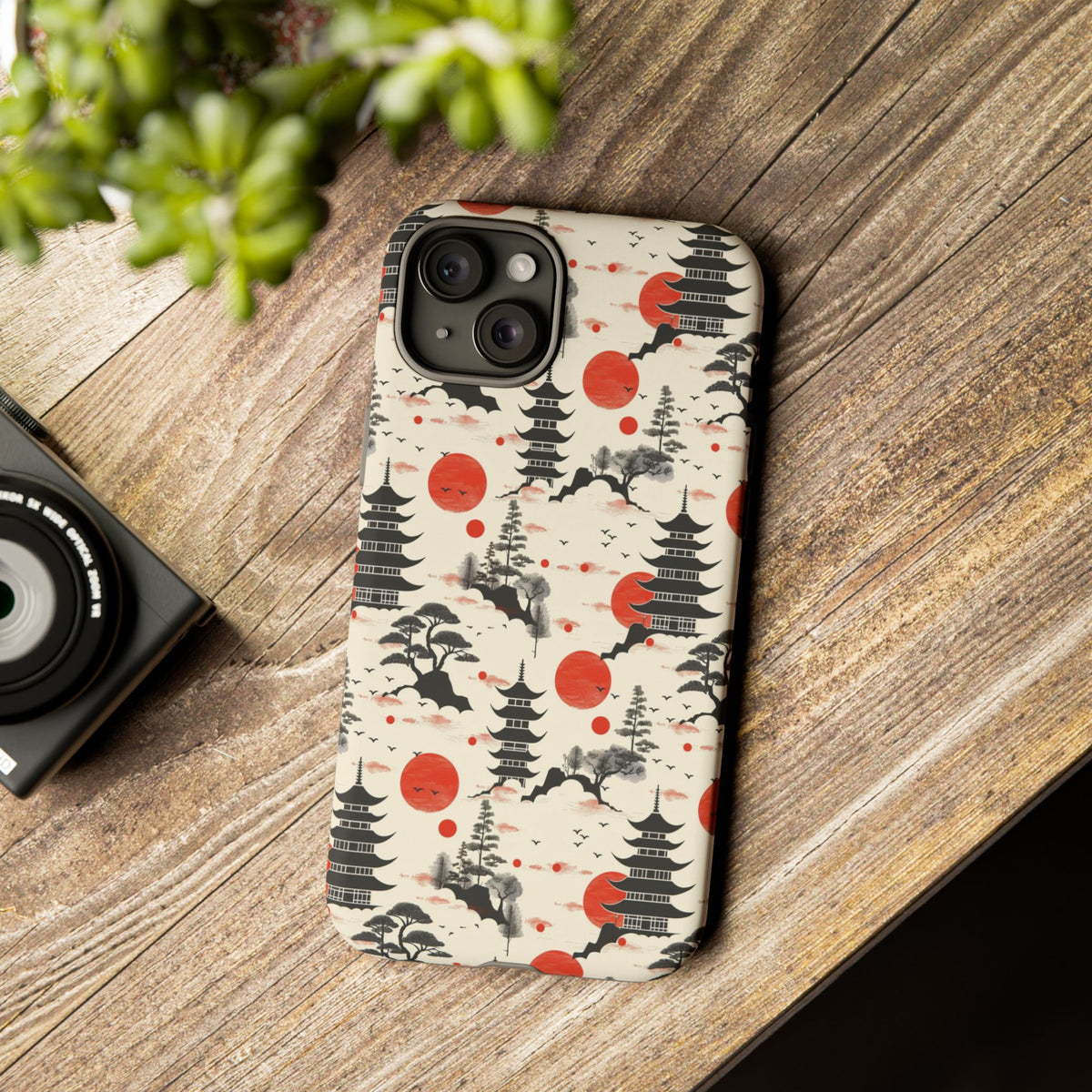 Japanese Pattern Phone Case – Elegant & Timeless Design for Your Phone 152