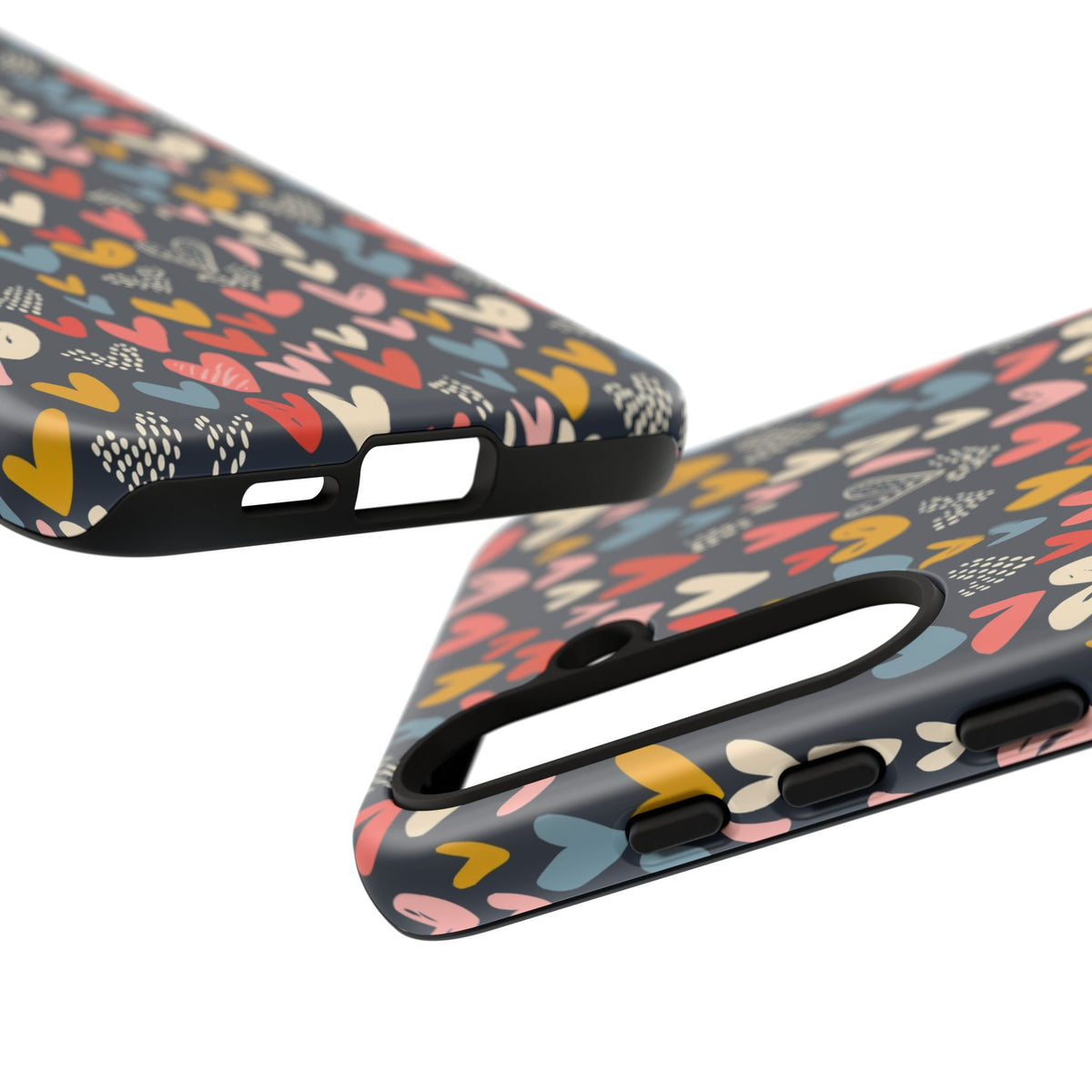 Heart Pattern Phone Case – Stylish & Loving Design for Your Device 816