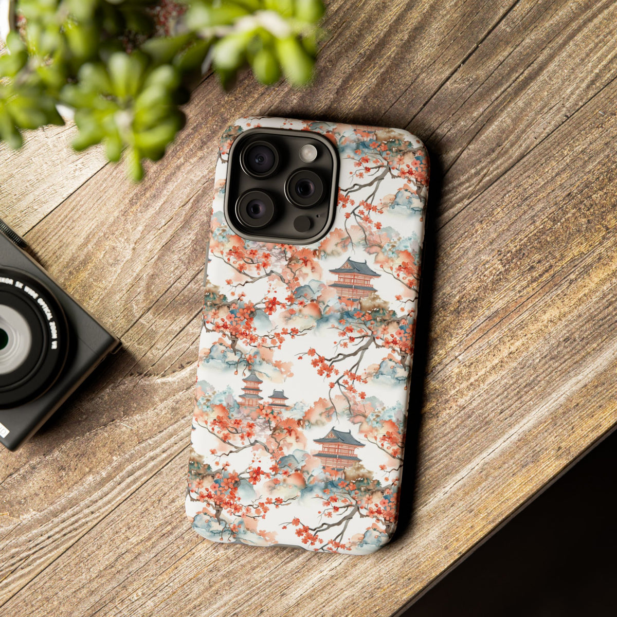 Japanese Pattern Phone Case – Elegant & Timeless Design for Your Phone 019