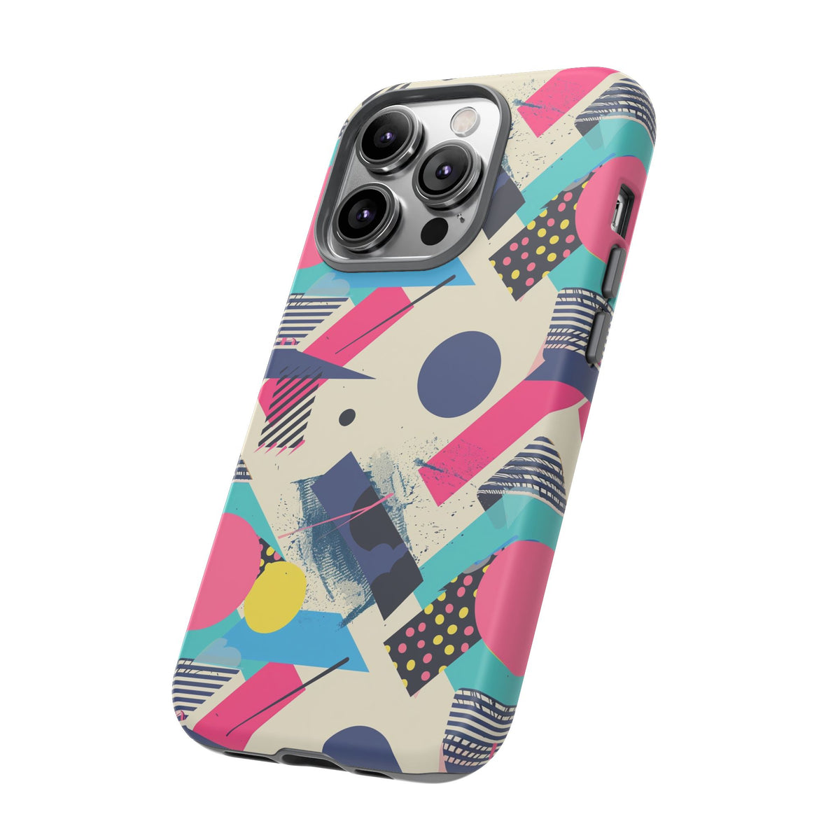 Retro 80s Seamless Phone Case – Vintage Style Meets Modern Protection 089