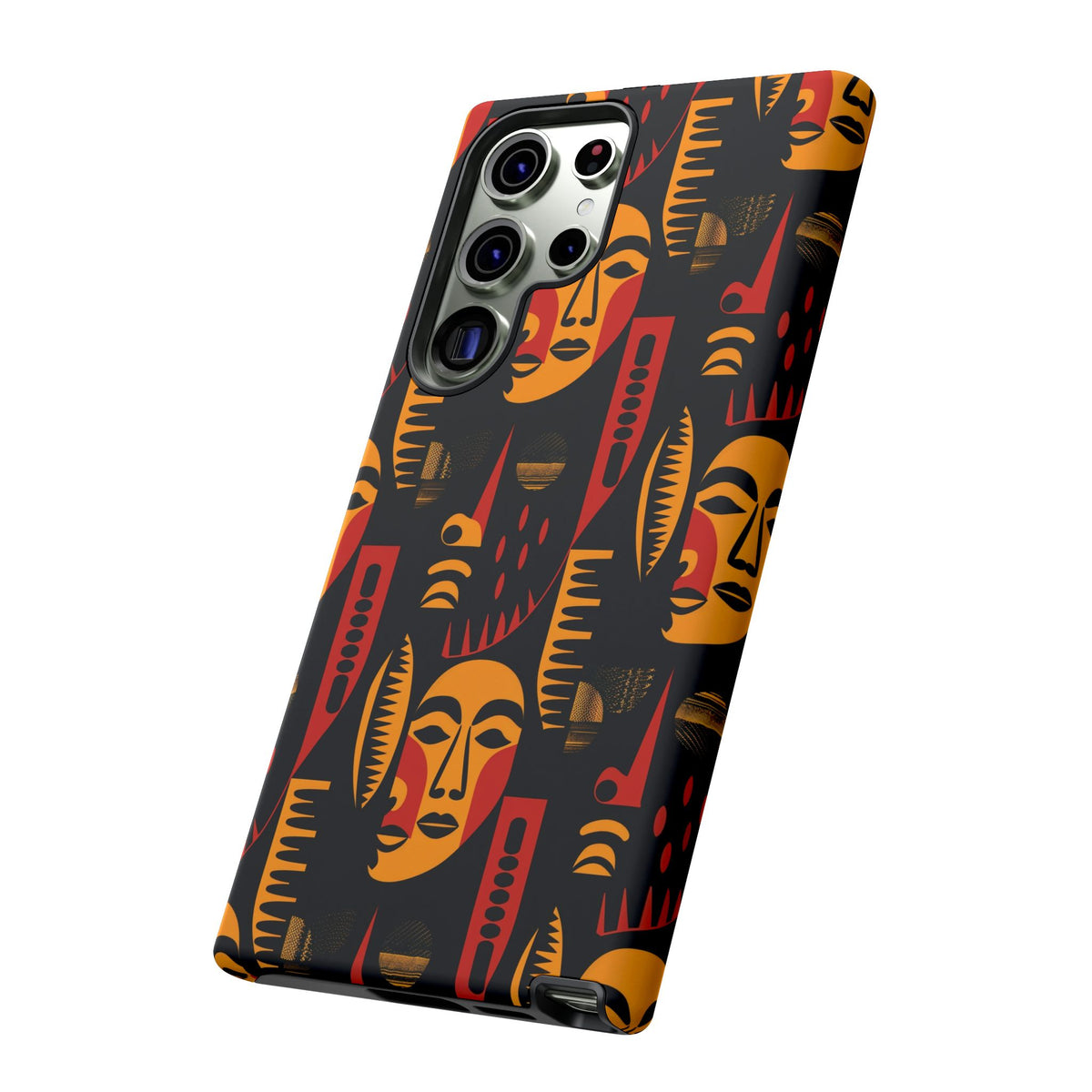 Stylish African Pattern Phone Case – Unique and Vibrant Protection 203