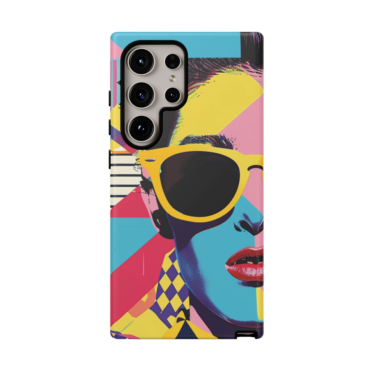 Retro 80s Seamless Phone Case – Vintage Style Meets Modern Protection 7