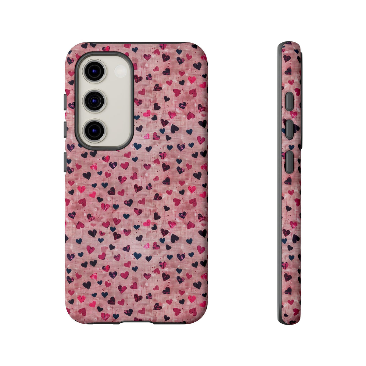 Heart Pattern Phone Case – Stylish & Loving Design for Your Device 229