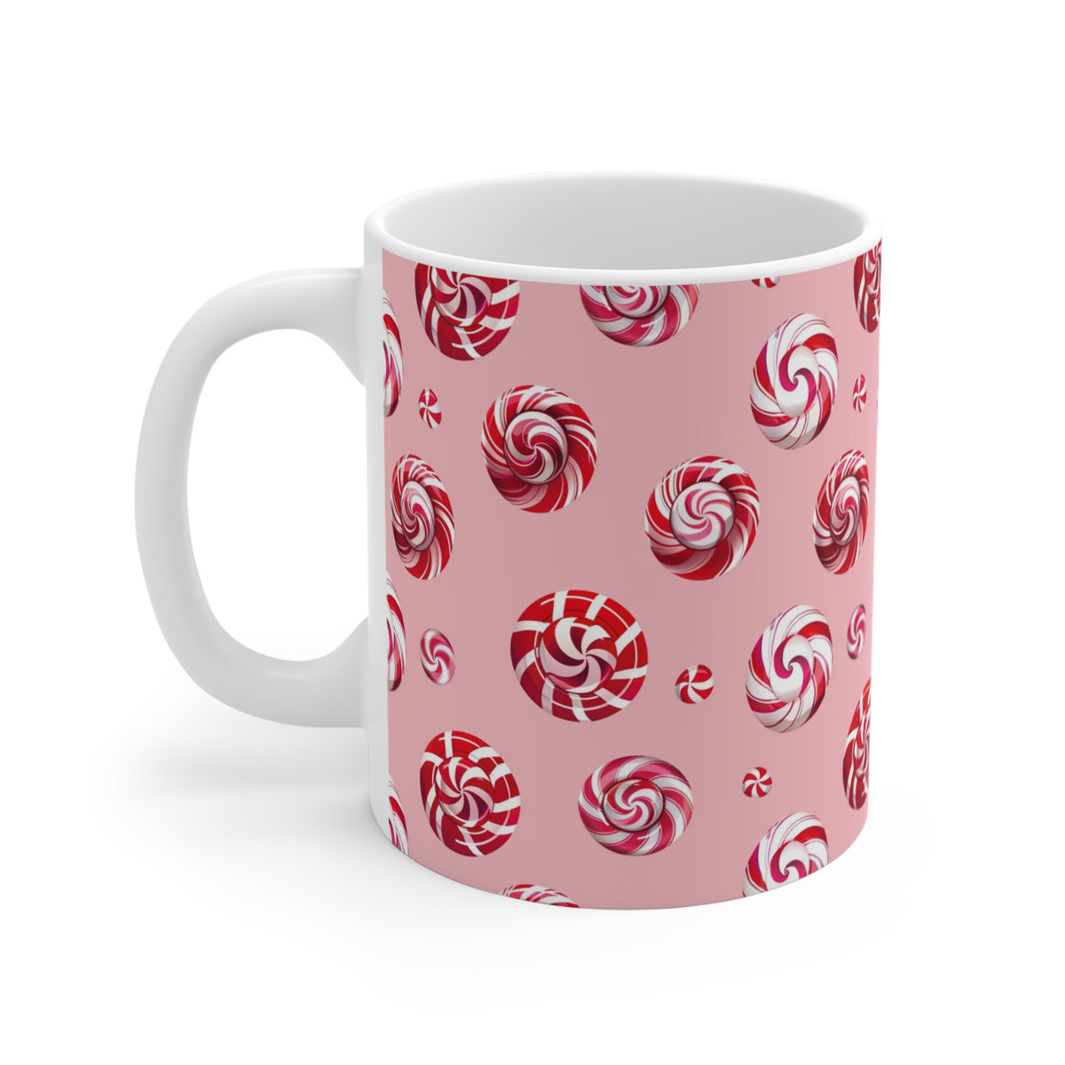 Colorful All-Over Candy Theme Coffee Mug Fun Ceramic Drinkware 040