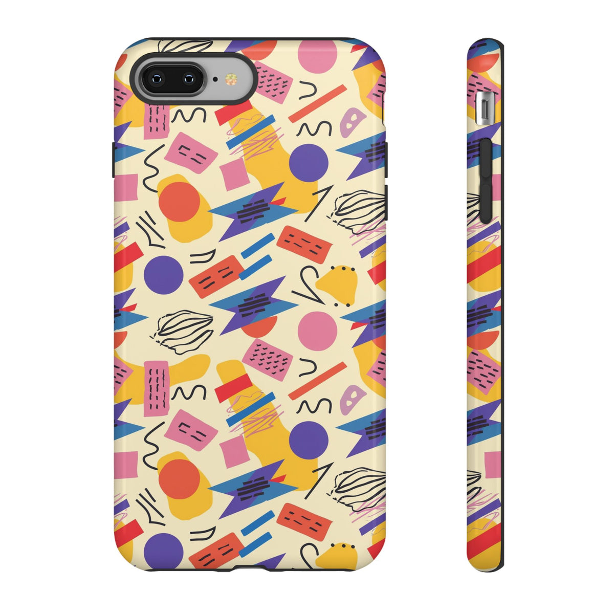 90s Themed Seamless Pattern Phone Case – Embrace Retro Style and Protection 270