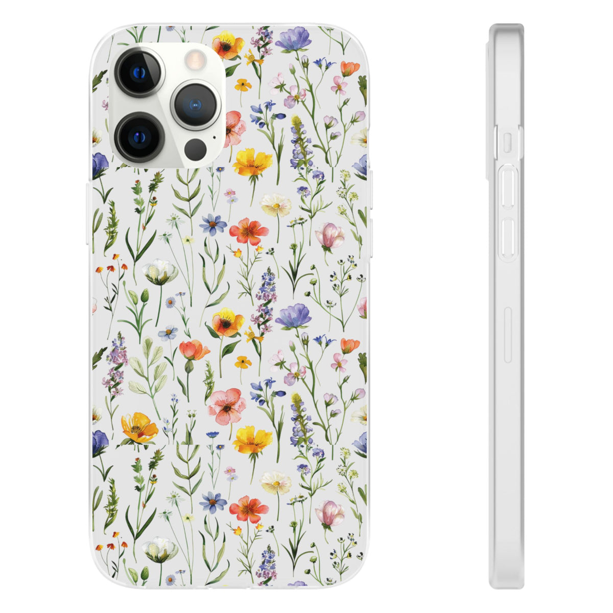 Wildflowers Pattern Phone Case – Embrace Nature with Every Call