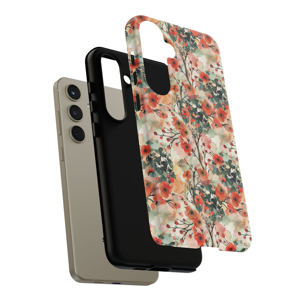 Japanese Pattern Phone Case – Elegant & Timeless Design for Your Phone 091