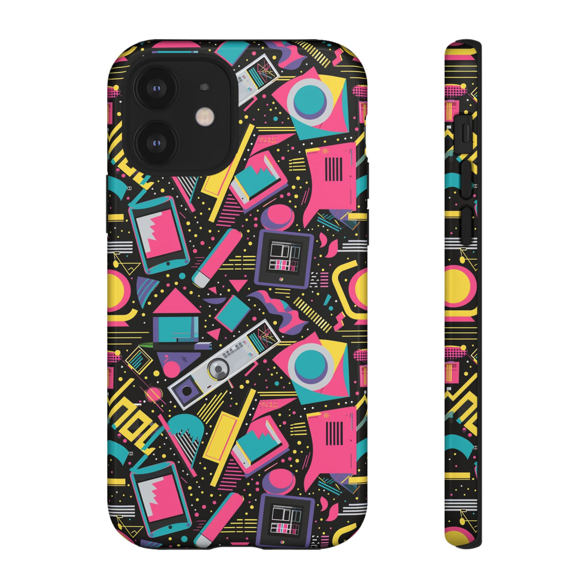 Retro 80s Seamless Phone Case – Vintage Style Meets Modern Protection 192