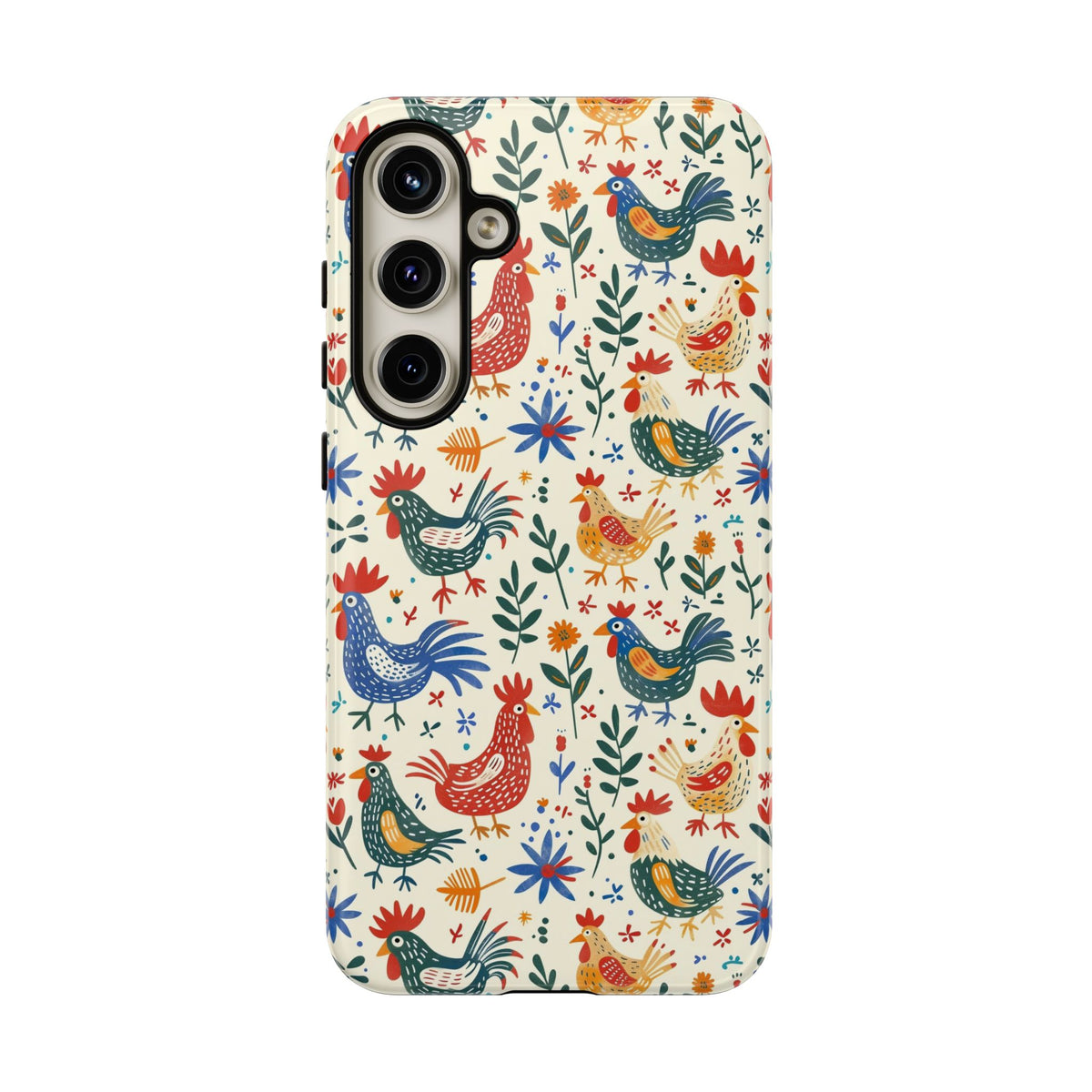 Birds Seamless Pattern Phone Case – Elegant and Timeless Avian Design 8