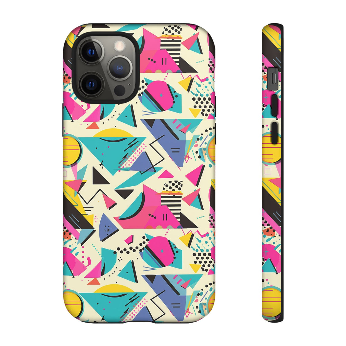 Retro 80s Seamless Phone Case – Vintage Style Meets Modern Protection 104