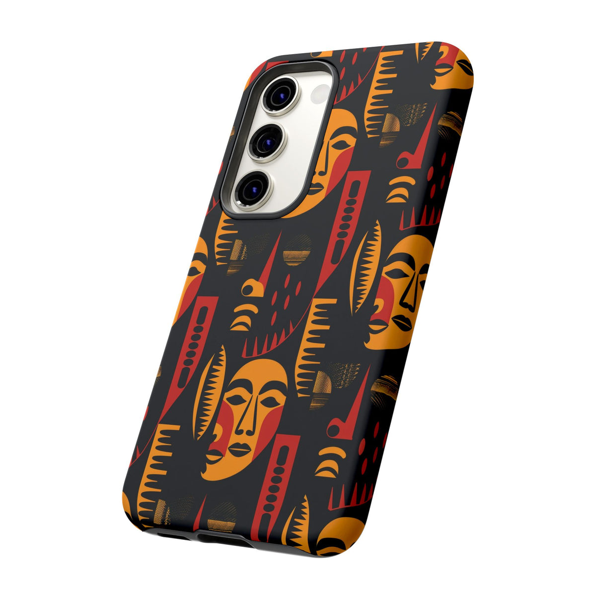 Stylish African Pattern Phone Case – Unique and Vibrant Protection 203