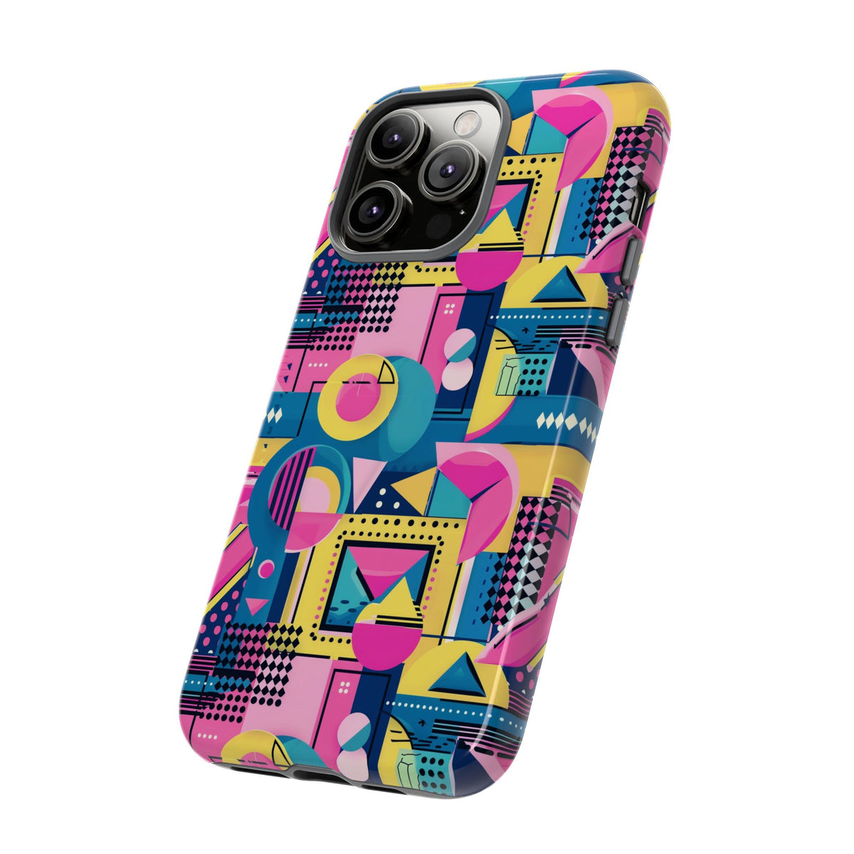 Retro 80s Seamless Phone Case – Vintage Style Meets Modern Protection 090