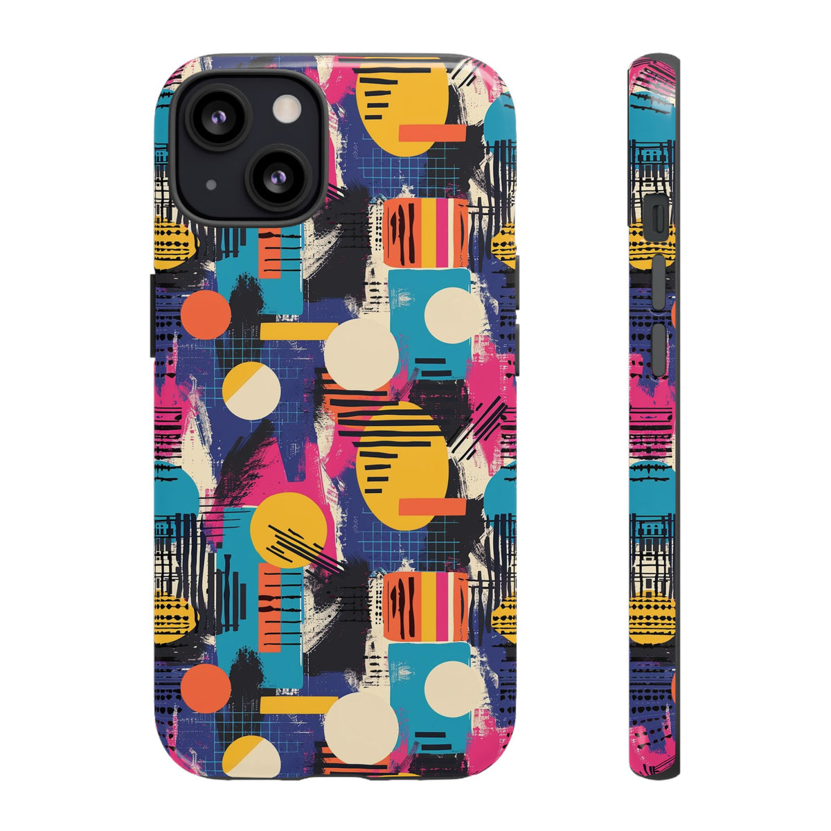 Retro 80s Seamless Phone Case – Vintage Style Meets Modern Protection 153