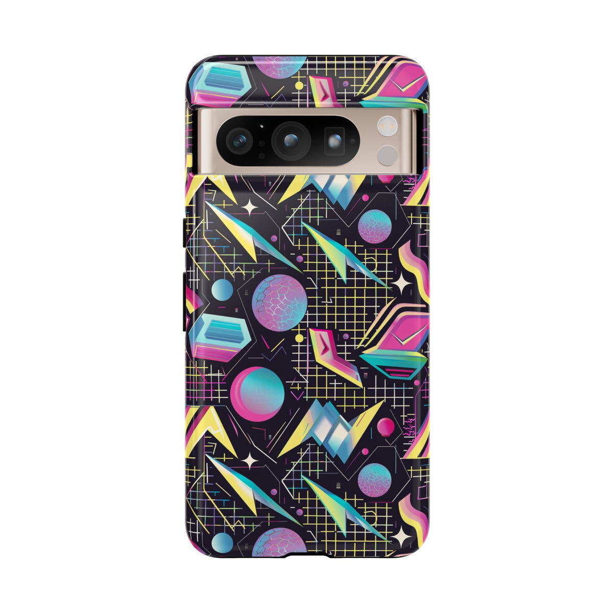 Retro 80s Seamless Phone Case – Vintage Style Meets Modern Protection 086