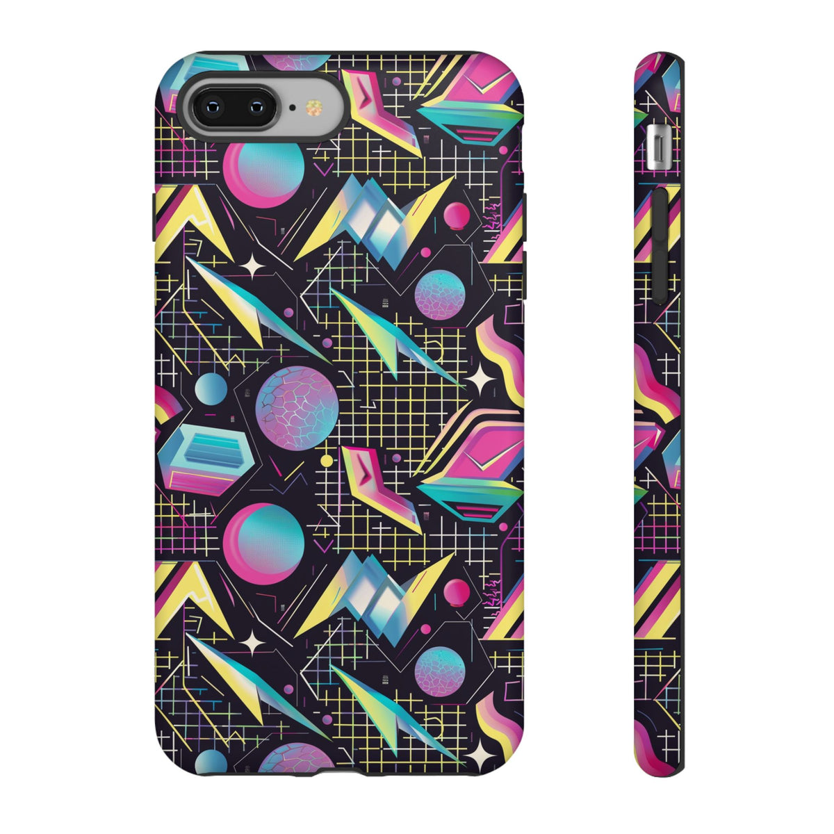 Retro 80s Seamless Phone Case – Vintage Style Meets Modern Protection 086