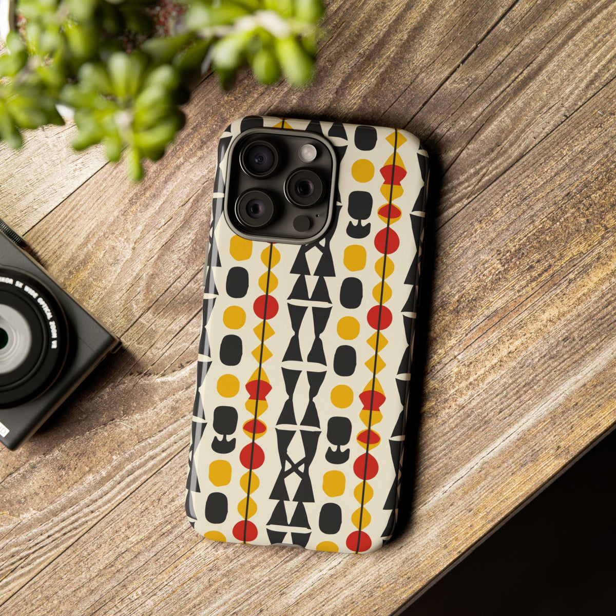 Stylish African Pattern Phone Case – Unique and Vibrant Protection 194