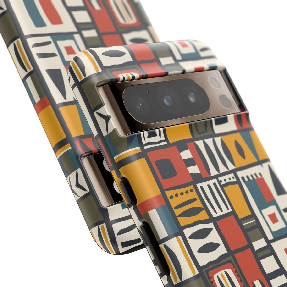 Stylish African Pattern Phone Case – Unique and Vibrant Protection 013