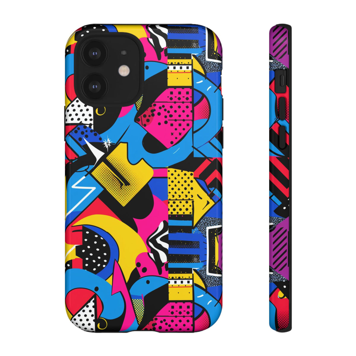 Retro 80s Seamless Phone Case – Vintage Style Meets Modern Protection