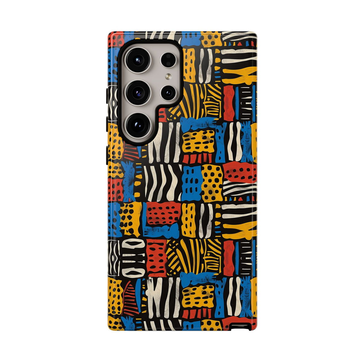 Stylish African Pattern Phone Case – Unique and Vibrant Protection 179