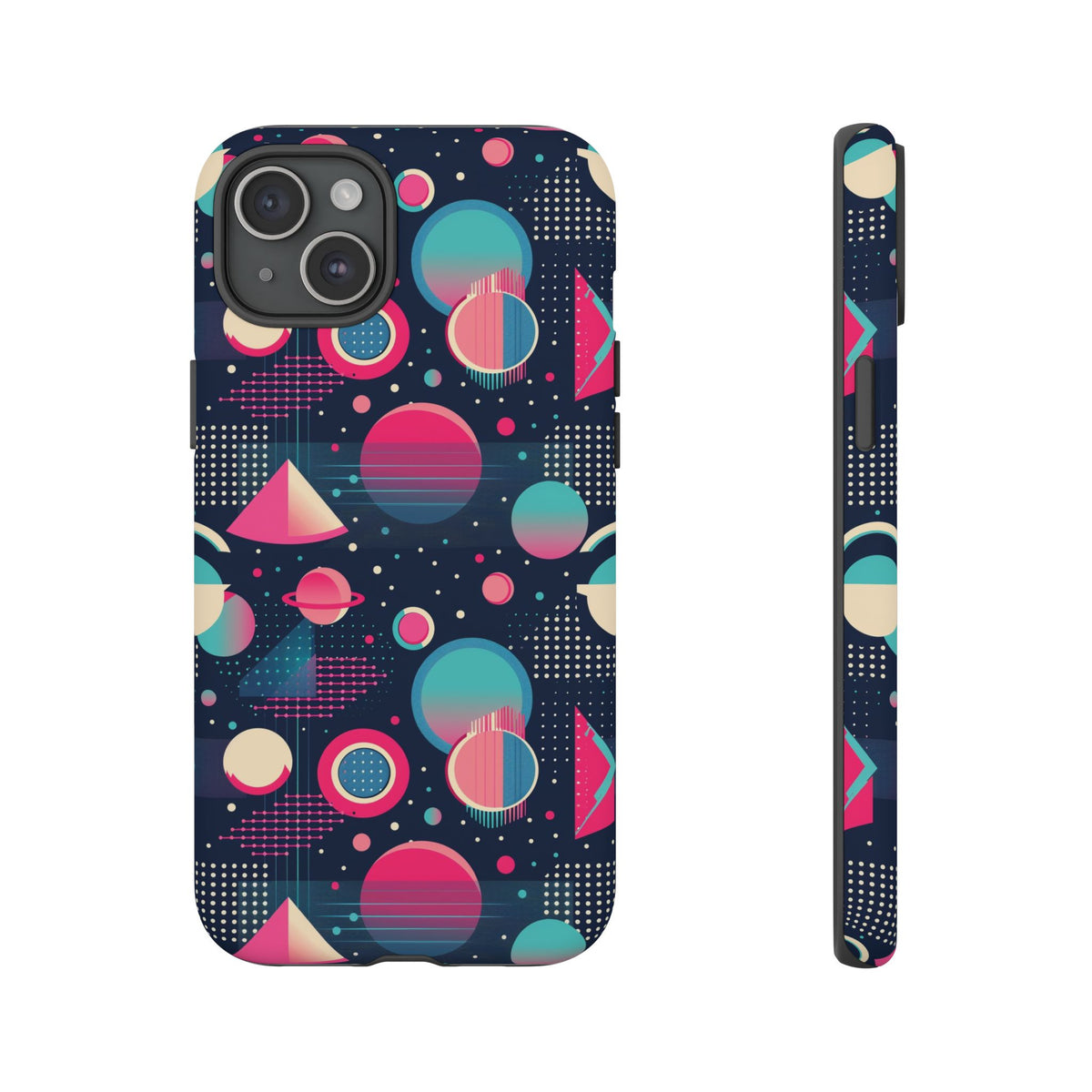 Retro 80s Seamless Phone Case – Vintage Style Meets Modern Protection 095