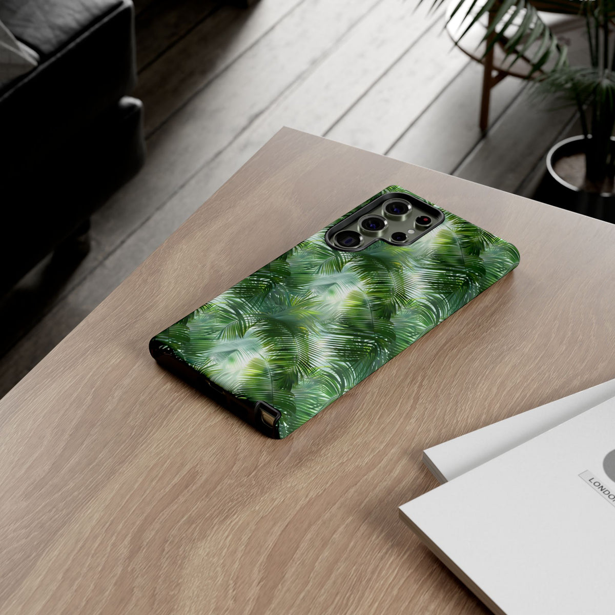 Jungle Pattern Phone Case – Exotic & Lush Design for Your Phone 344