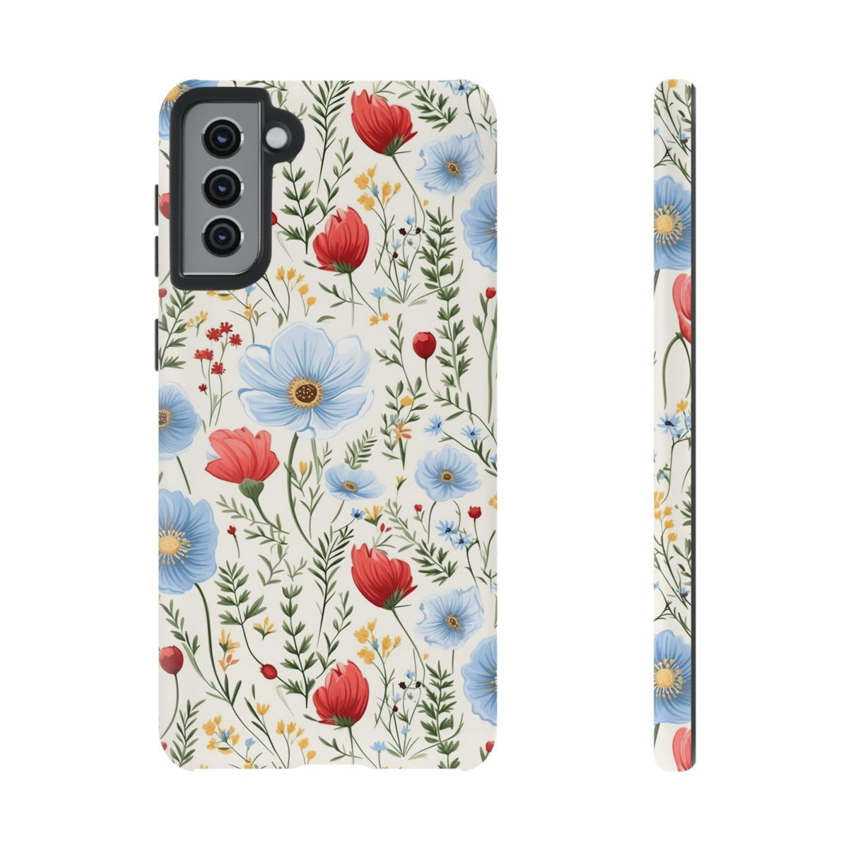 Wildflower Design Phone Case – Beautiful Nature-Inspired Floral Pattern