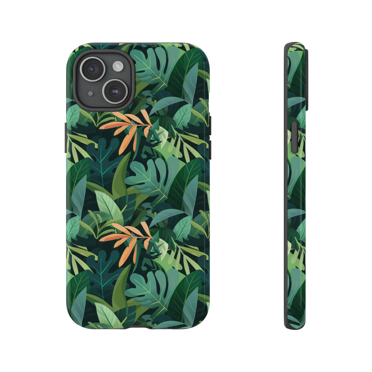 Jungle Pattern Phone Case – Exotic & Lush Design for Your Phone 341