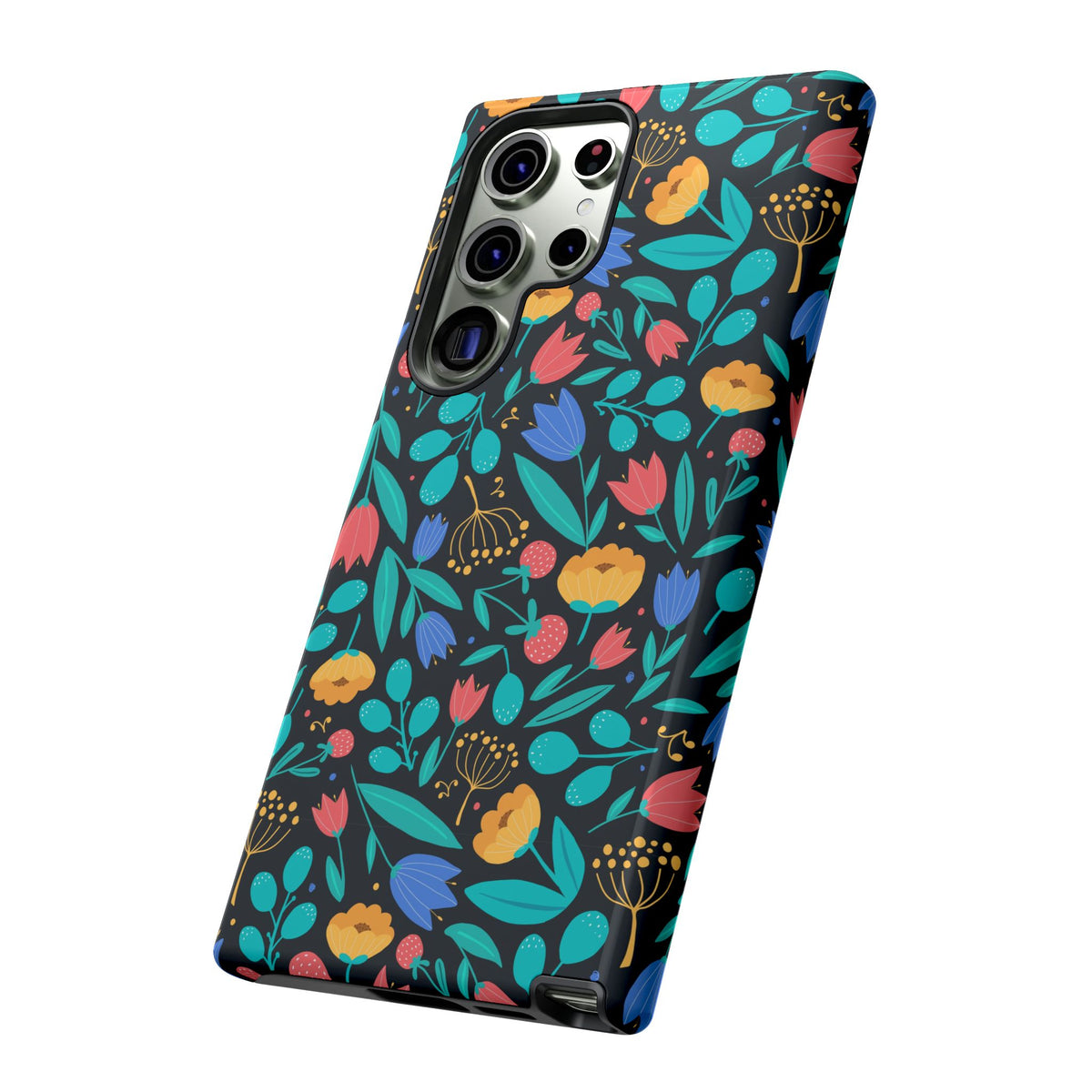 Colorful Little Flower Design Phone Case – Bright and Cheerful Floral Phone Cover